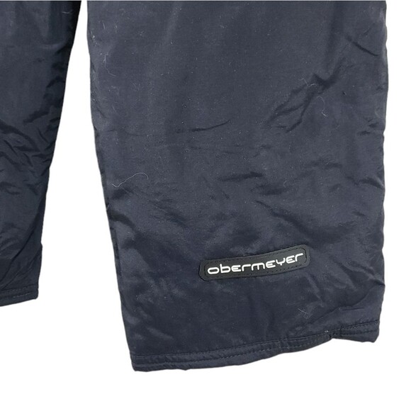 Obermeyer Black Snoveralls Overalls Bibs Kids Winter Snow Pants - Picture 8 of 11